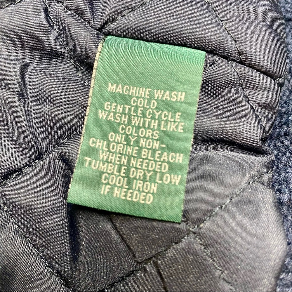 Ralph Lauren quilted denim bomber jacket - Picture 11 of 11